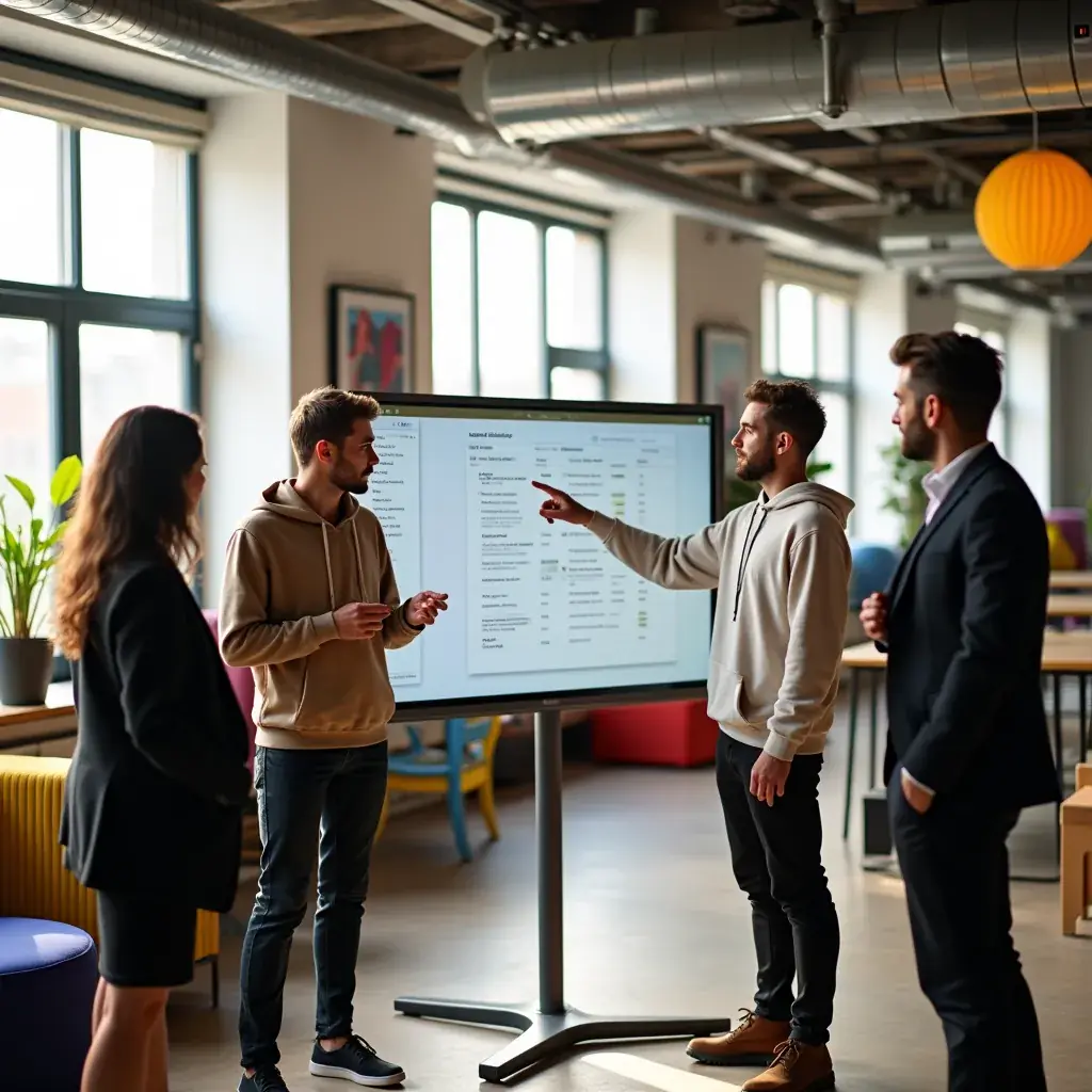 Collaborative eco-conscious team